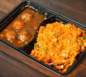 Rice+ manchurian combo