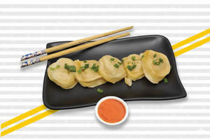 Steamed Prawn Momoss (5 Pcs)