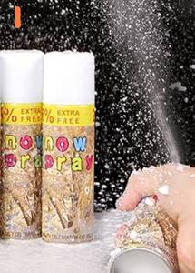 Snow spray