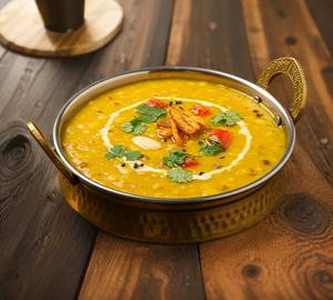 Dal Fry + Roti (2 Piece)