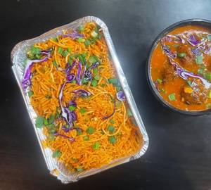 Triple Schezwan Rice Veg