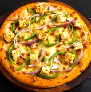 Reshmi paneer pizza