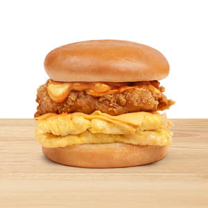 Egg And Chicken Sandwich