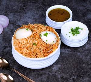 Egg Hyderabadi Biryani [1 Egg, 350G]
