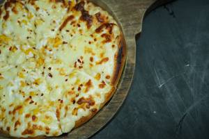 Corn And Cheeses Pizza
