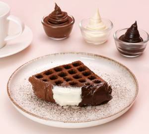 Triple Chocolate Treat Waffle