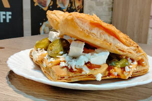 Peri Peri Paneer Puff