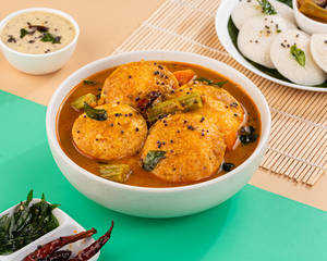 Sambhar Idli (5 Medium)