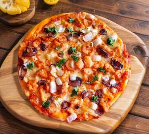 Butter Chicken Pizza