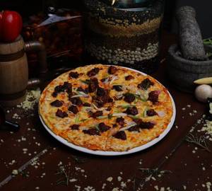 Cantonese chicken pizza