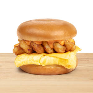 Egg And Hash Sandwich