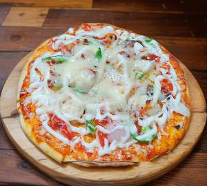 Pizza onion and capsicum