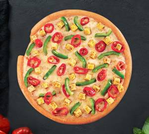 Indi tandoori paneer pizza [7 inches]