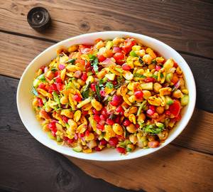 Protein peanuts chaat