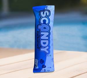 Blackcurrant ice cream candy