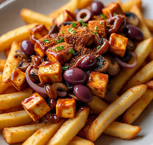 Bbq Paneer Loaded Fries