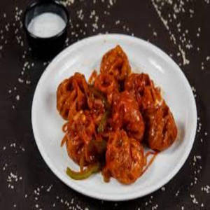 Veg Chilli Momos 6 Pcs.