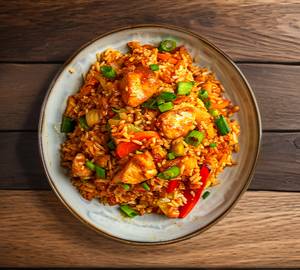 Chicken schezwan rice
