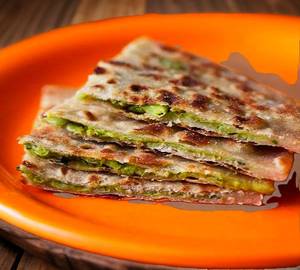 Green Matar Paratha