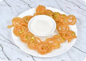 Jalebi [200 Grams] With Dahi [200 Grams]