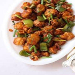Chilli Mushroom Dry