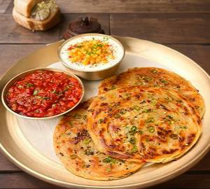 Paneer Cheese Corn Paratha