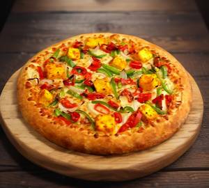 Peri peri paneer pizza