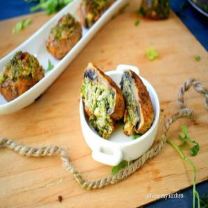 Cheese Stuff Mushroom Tikka