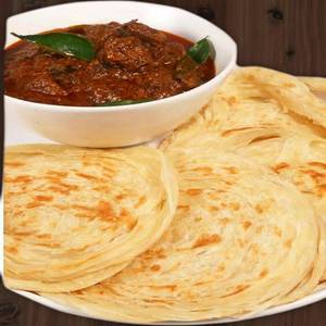 Nool Porota[2] And Beef Curry