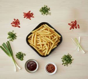 Salted french fries