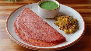 Beetroot dosa