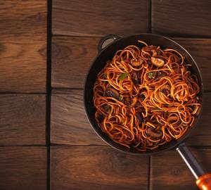 Mushroom noodles