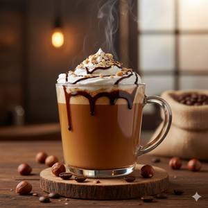 Hazelnut coffee