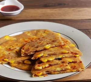 Cheese Corn Paratha