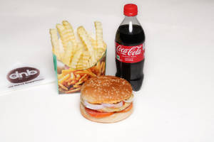 Allo Tikki Burger Meal