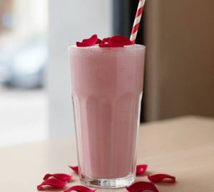 Rose milkshake