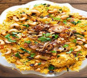 Ghee Kaju Chicken Fry Spices Biryani