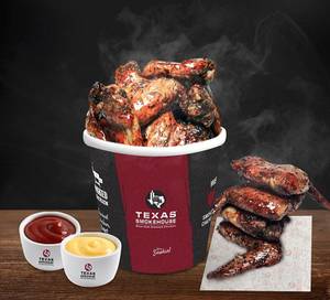 Smoked Chicken Wings Mix Bucket