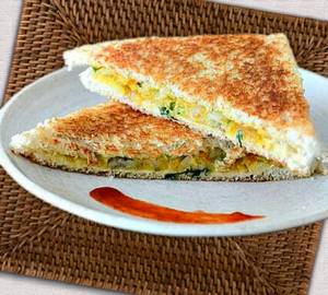 Desi Alloo Sandwich