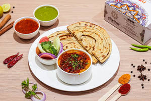 Dal Tadka With Choice Of Bread[O]