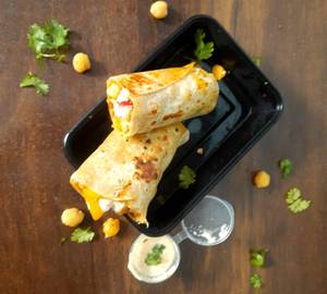 Cajun Spiced Paneer & Chickpea Protein Wrap