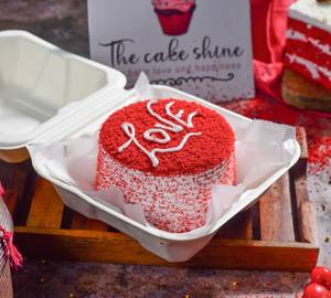 Bento Red Velvet  Mini  Cake 200 Grams
