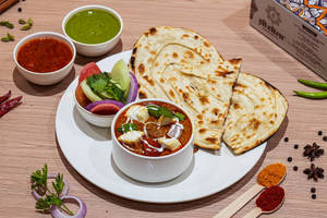 Kadai Paneer With Choice Of Bread