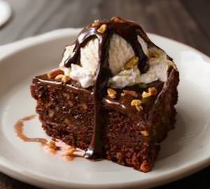 Brownie with Ice Cream
