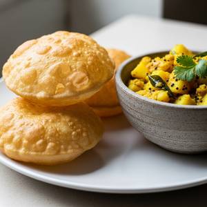 Poori sambar [3 pieces]