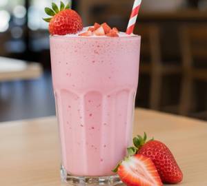 Strawberry milkshake