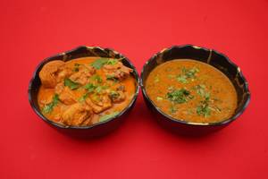 Chicken Curry + Prawns Curry COMBO