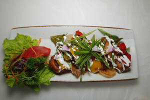 Basil Chilli Mushroom