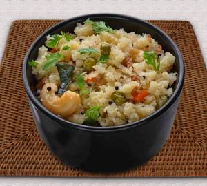 Upma with chutney, South Indian