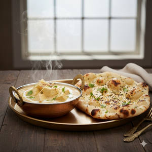 Shahi Paneer + Butter Naan
